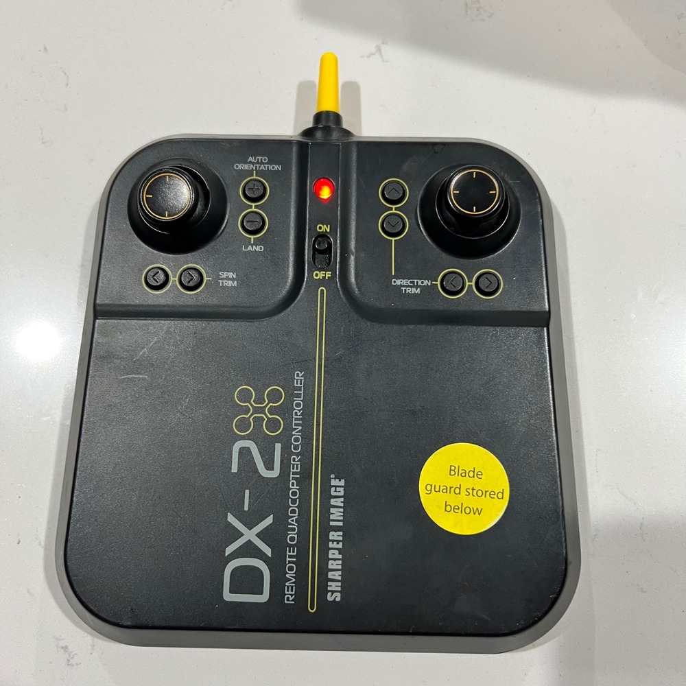 Sharper Image DX-2 Remote Quadcopter Controller Replacement Transmitter Black